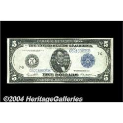 Fr. 871c $5 1914 Federal Reserve Note Choice