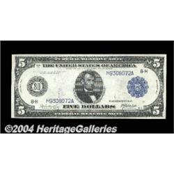 Fr. 872 $5 1914 Federal Reserve Note Gem New.