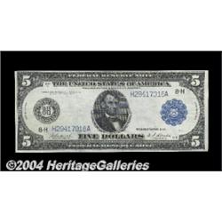 Fr. 874 $5 1914 Federal Reserve Note About