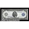 Image 1 : Fr. 875a $5 1914 Federal Reserve Note Very