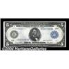 Image 1 : Fr. 875a $5 1914 Federal Reserve Note Choice