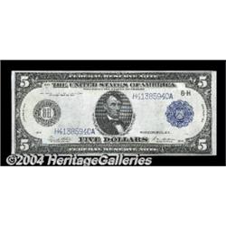Fr. 875b $5 1914 Federal Reserve Note Very