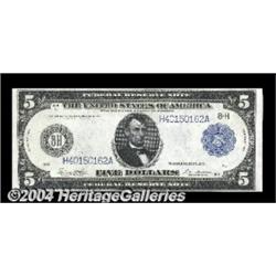 Fr. 875b $5 1914 Federal Reserve Note Very