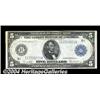 Image 1 : Fr. 879a $5 1914 Federal Reserve Note About