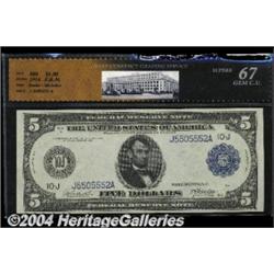 Fr. 880 $5 1914 Federal Reserve Note RCGS