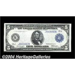 Fr. 880 $5 1914 Federal Reserve Note Gem New.