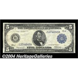 Fr. 880 $5 1914 Federal Reserve Note Very