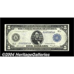 Fr. 881 $5 1914 Federal Reserve Note Choice