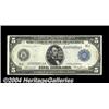 Image 1 : Fr. 881 $5 1914 Federal Reserve Note Choice