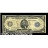 Image 1 : Fr. 881 $5 1914 Federal Reserve Note Fine. A