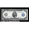 Image 1 : Fr. 882 $5 1914 Federal Reserve Note Very