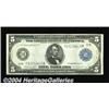 Image 1 : Fr. 886 $5 1914 Federal Reserve Note Choice