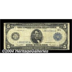 Fr. 891b $5 1914 Federal Reserve Note Choice