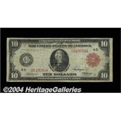 Fr. 895b $10 1914 Red Seal Federal Reserve