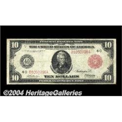 Fr. 895b $10 1914 Red Seal Federal Reserve