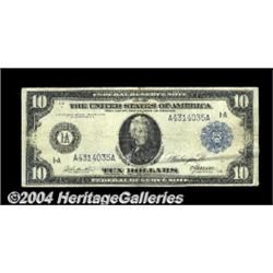 Fr. 904 $10 1914 Federal Reserve Note Very