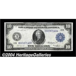 Fr. 909 $10 1914 Federal Reserve Note Gem New.