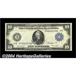 Fr. 909 $10 1914 Federal Reserve Note Very
