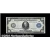 Image 1 : Fr. 910 $10 1914 Federal Reserve Note New.