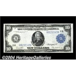 Fr. 911a $10 1914 Federal Reserve Note Gem