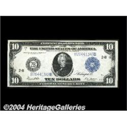 Fr. 911c $10 1914 Federal Reserve Note Gem