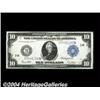 Image 1 : Fr. 911c $10 1914 Federal Reserve Note Gem
