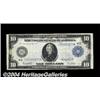 Image 1 : Fr. 919a $10 1914 Federal Reserve Note Choice