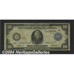 Fr. 920 $10 1914 Federal Reserve Note Very