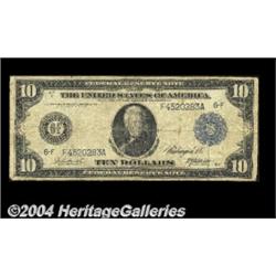 Fr. 924 $10 1914 Federal Reserve Note Fine.