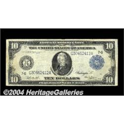 Fr. 929 $10 1914 Federal Reserve Note Very