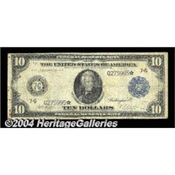 Fr. 930 $10 1914 Federal Reserve Star Note