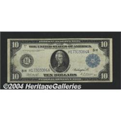 Fr. 934 $10 1914 Federal Reserve Note Fine.