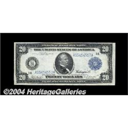 Fr. 966 $20 1914 Federal Reserve Note Very