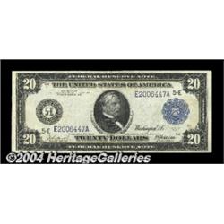 Fr. 980 $20 1914 Federal Reserve Note