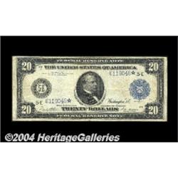 Fr. 983a $20 1914 Federal Reserve Star Note
