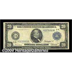 Fr. 1004 $20 1914 Federal Reserve Note Very