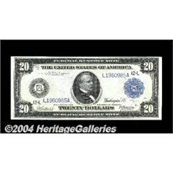 Fr. 1008 $20 1914 Federal Reserve Note Very