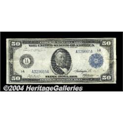 Fr. 1024 $50 1914 Federal Reserve Note Very