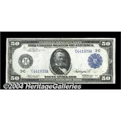 Fr. 1032 $50 1914 Federal Reserve Note Superb