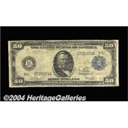 Fr. 1033 $50 1914 Federal Reserve Note Fine,
