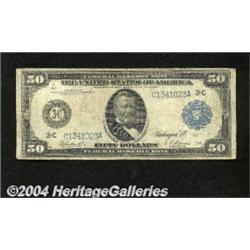 Fr. 1034 $50 1914 Federal Reserve Note Very