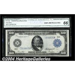 Fr. 1035 $50 1914 Federal Reserve Note CGA Gem