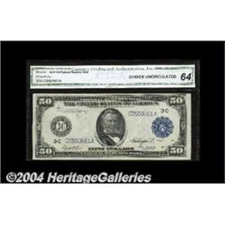Fr. 1035 $50 1914 Federal Reserve Note CGA