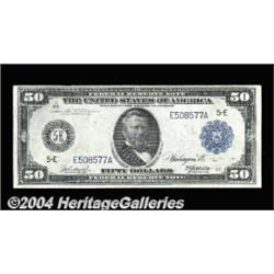 Fr. 1040 $50 1914 Federal Reserve Note Very