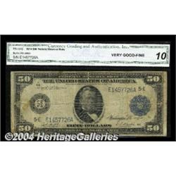 Fr. 1042 $50 1914 Federal Reserve Note CGA