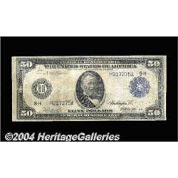Fr. 1052 $50 1914 Federal Reserve Note Very