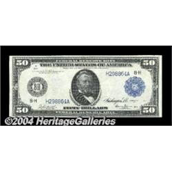 Fr. 1053 $50 1914 Federal Reserve Note Choice