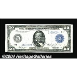 Fr. 1056 $50 1914 Federal Reserve Note Choice