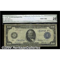 Fr. 1068 $50 1914 Federal Reserve Note CGA