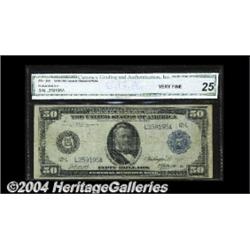 Fr. 1068 $50 1914 Federal Reserve Note CGA